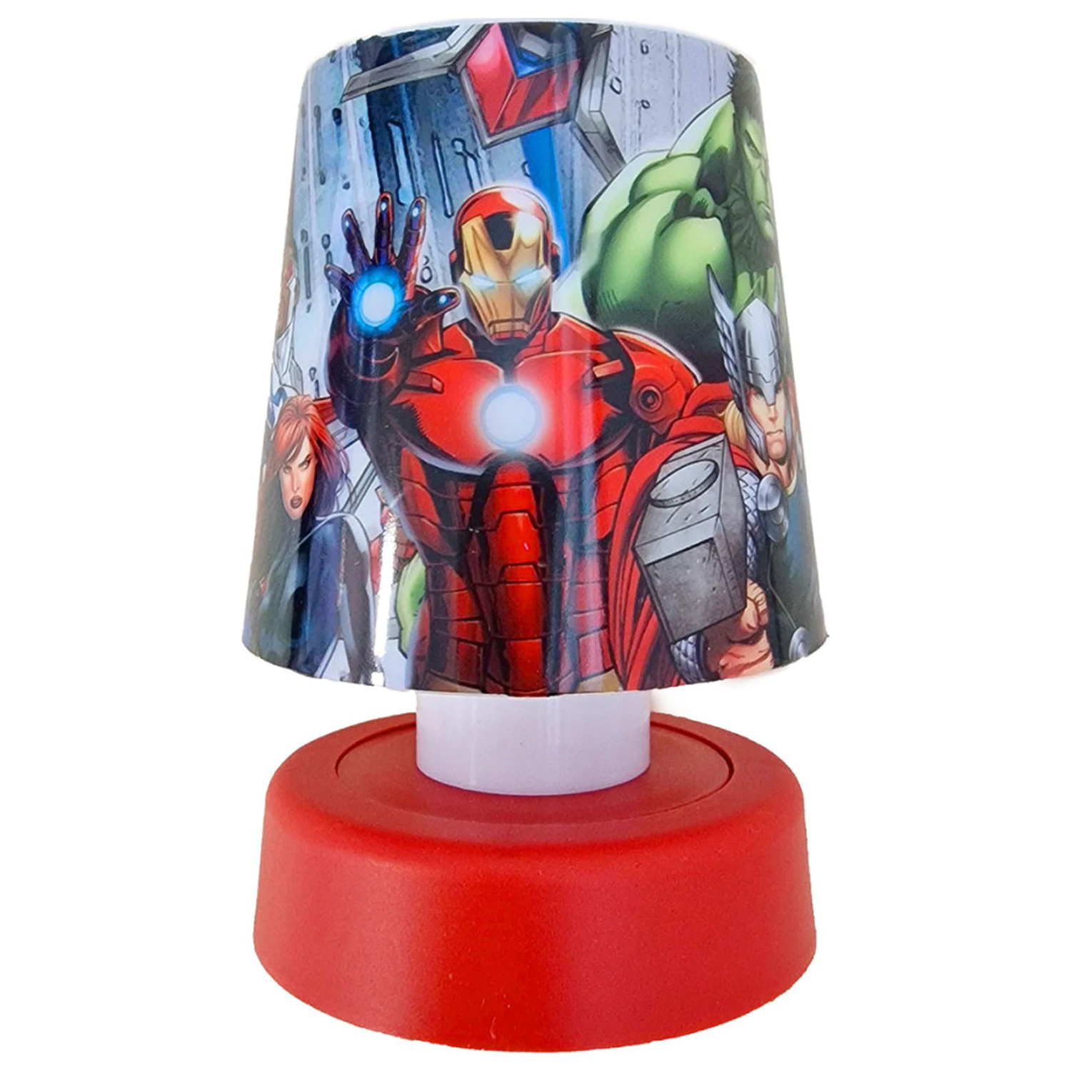 Avengers Team Mini stolní lampa 11 cm fotografii produktu
