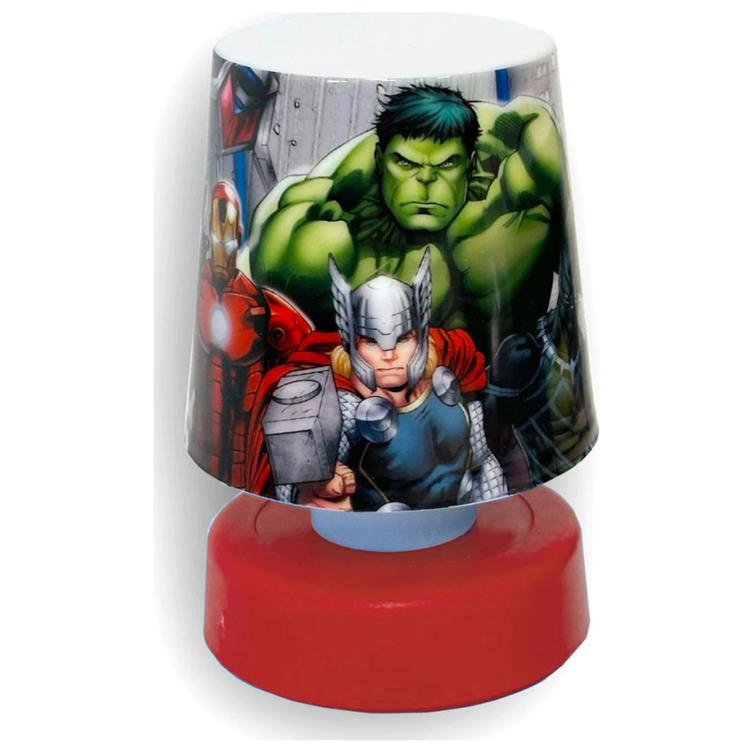 Avengers Team Mini stolní lampa 11 cm fotografii produktu