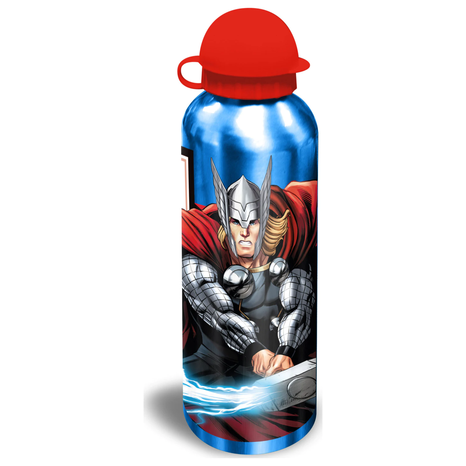 Avengers Team Spirit Thor hliníková láhev na vodu s pítkem 500 ml fotografii produktu