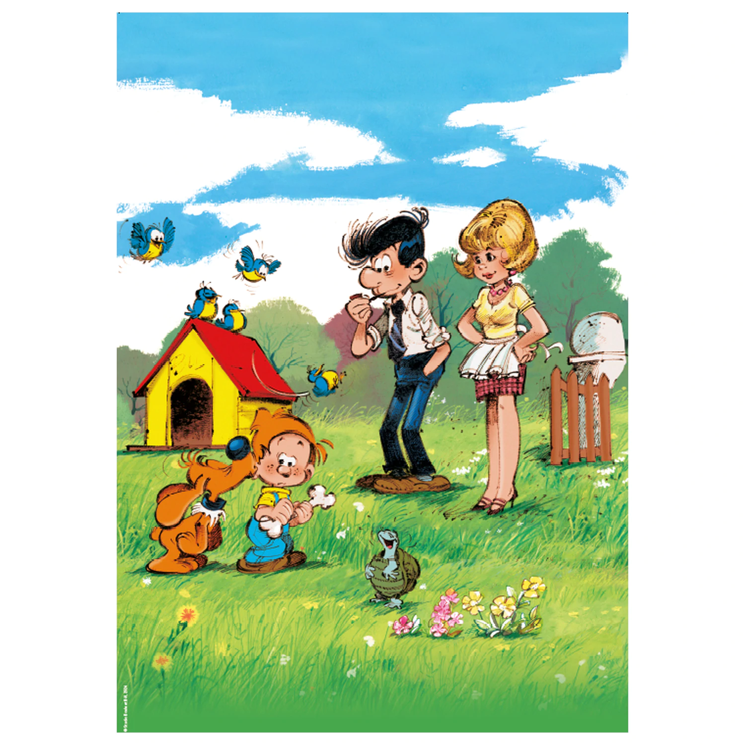 Boule et Bill Plakát + Puzzle 1000 kusů fotografii produktu