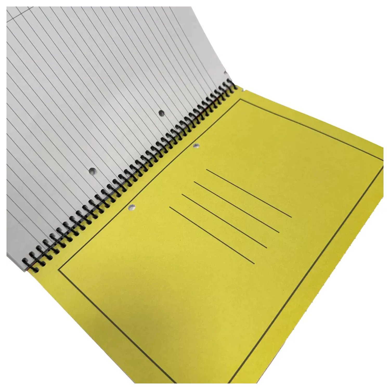 Brainrot Green B/5 Lined Spiral Notebook, 70 listů fotografii produktu