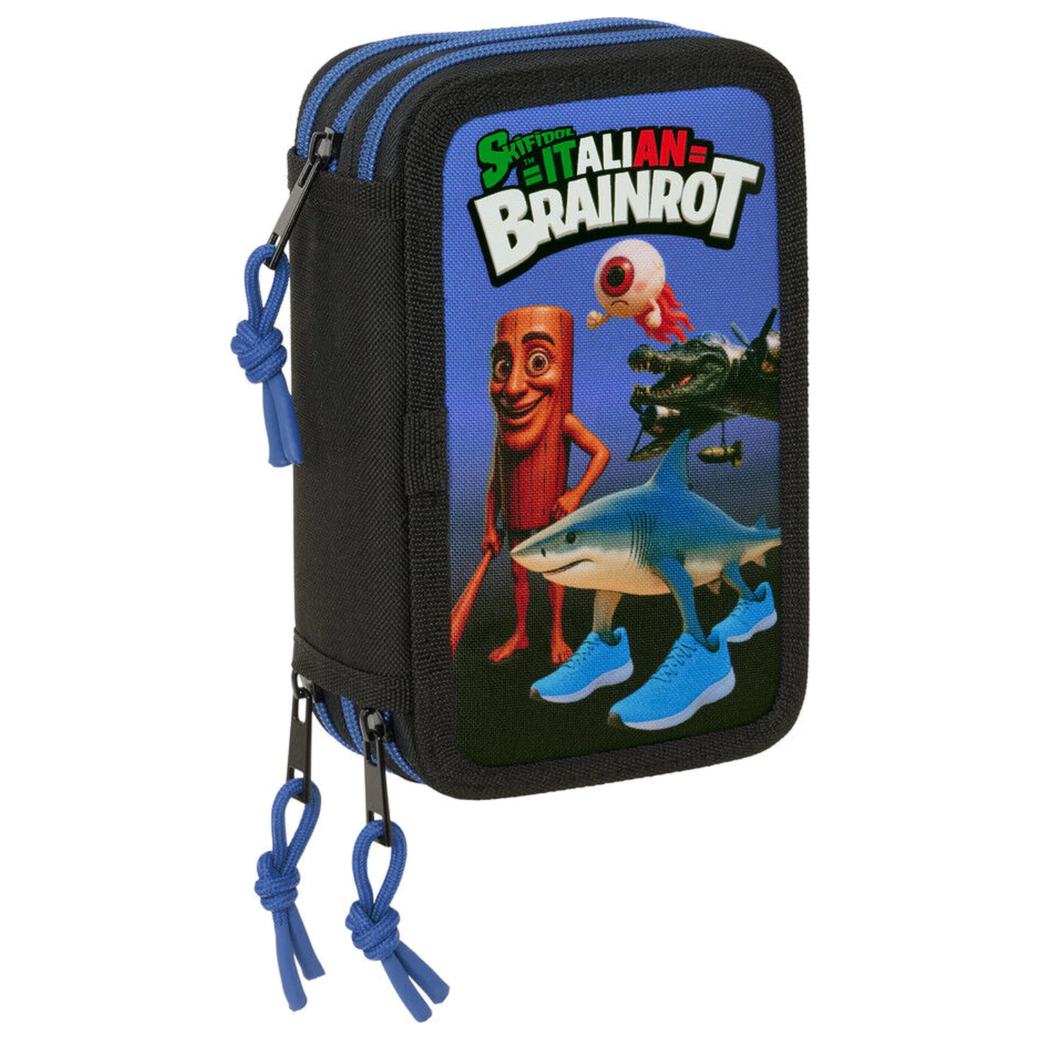 Brainrot trojité pouzdro na tužky 37 ks fotografii produktu