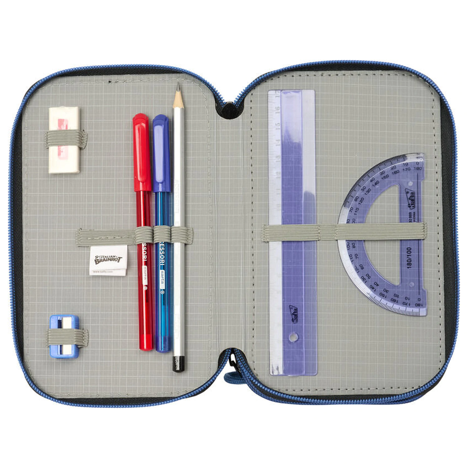 Brainrot trojité pouzdro na tužky 37 ks fotografii produktu