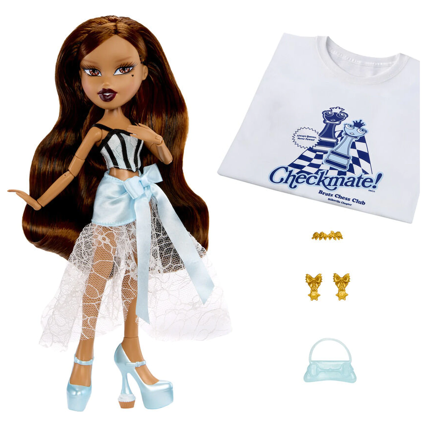 Bratz Stylin Birthday Yasmin panenka + tričko fotografii produktu
