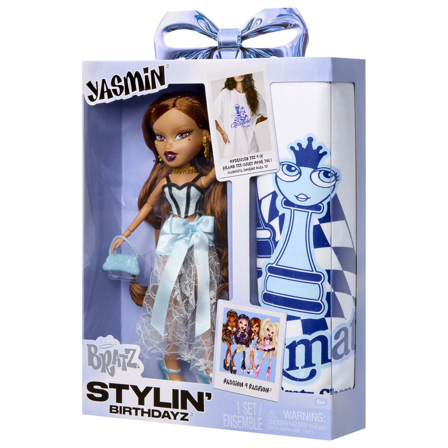 Bratz Stylin Birthday Yasmin panenka + tričko fotografii produktu