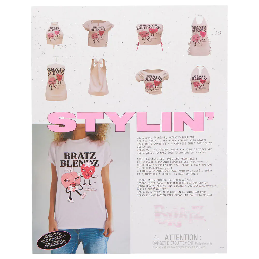 Bratz Stylin Cloe panenka + tričko fotografii produktu