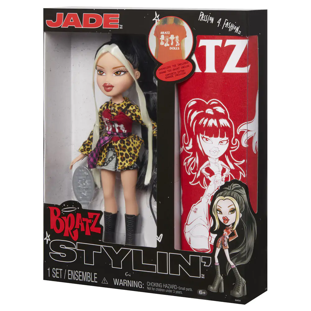 Bratz Stylin Jade panenka + tričko fotografii produktu