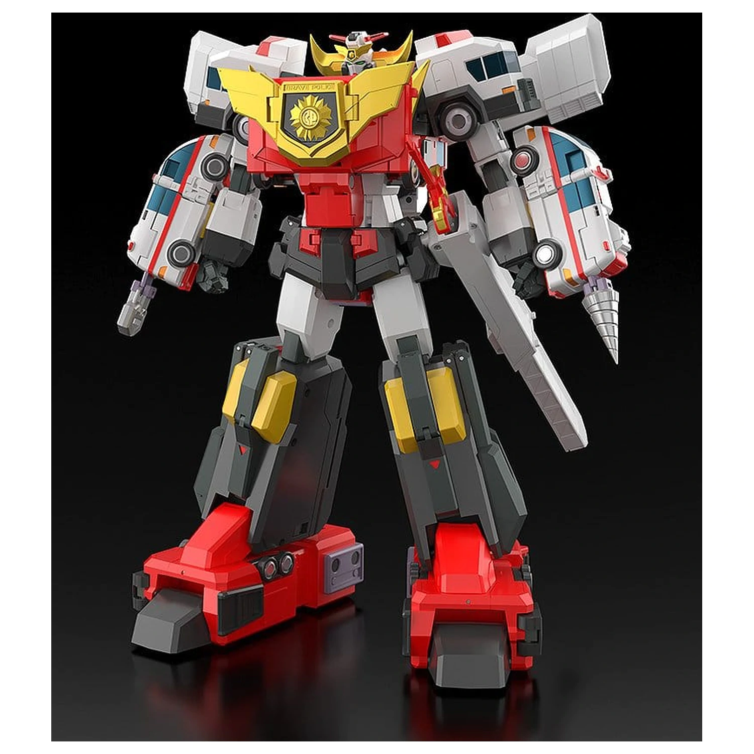 Brave Police J-Decker Akční figurka The Gattai Duke Fire 25 cm fotografii produktu
