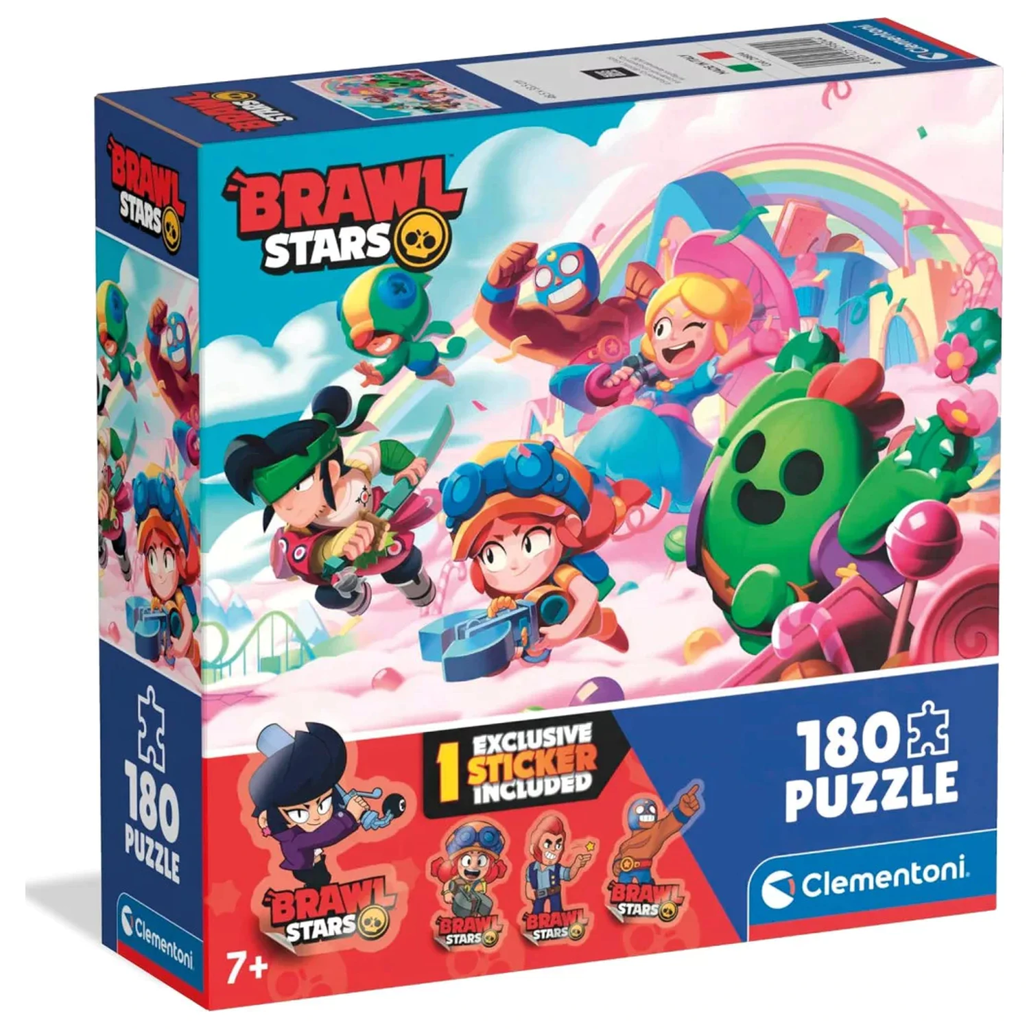 Brawl Stars Rainbow 180 dílků puzzle fotografii produktu