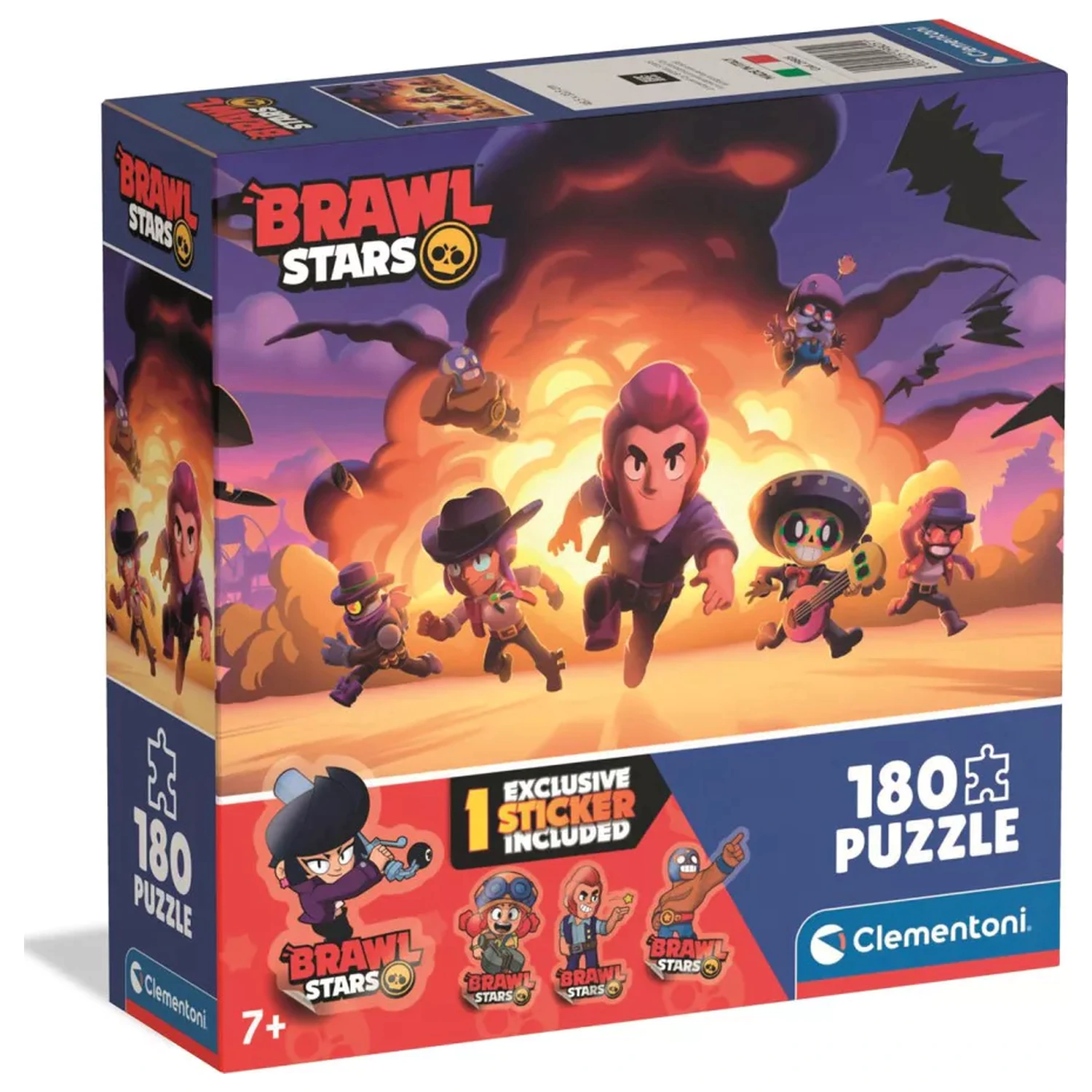 Brawl Stars Wild Escape 180dílné puzzle fotografii produktu