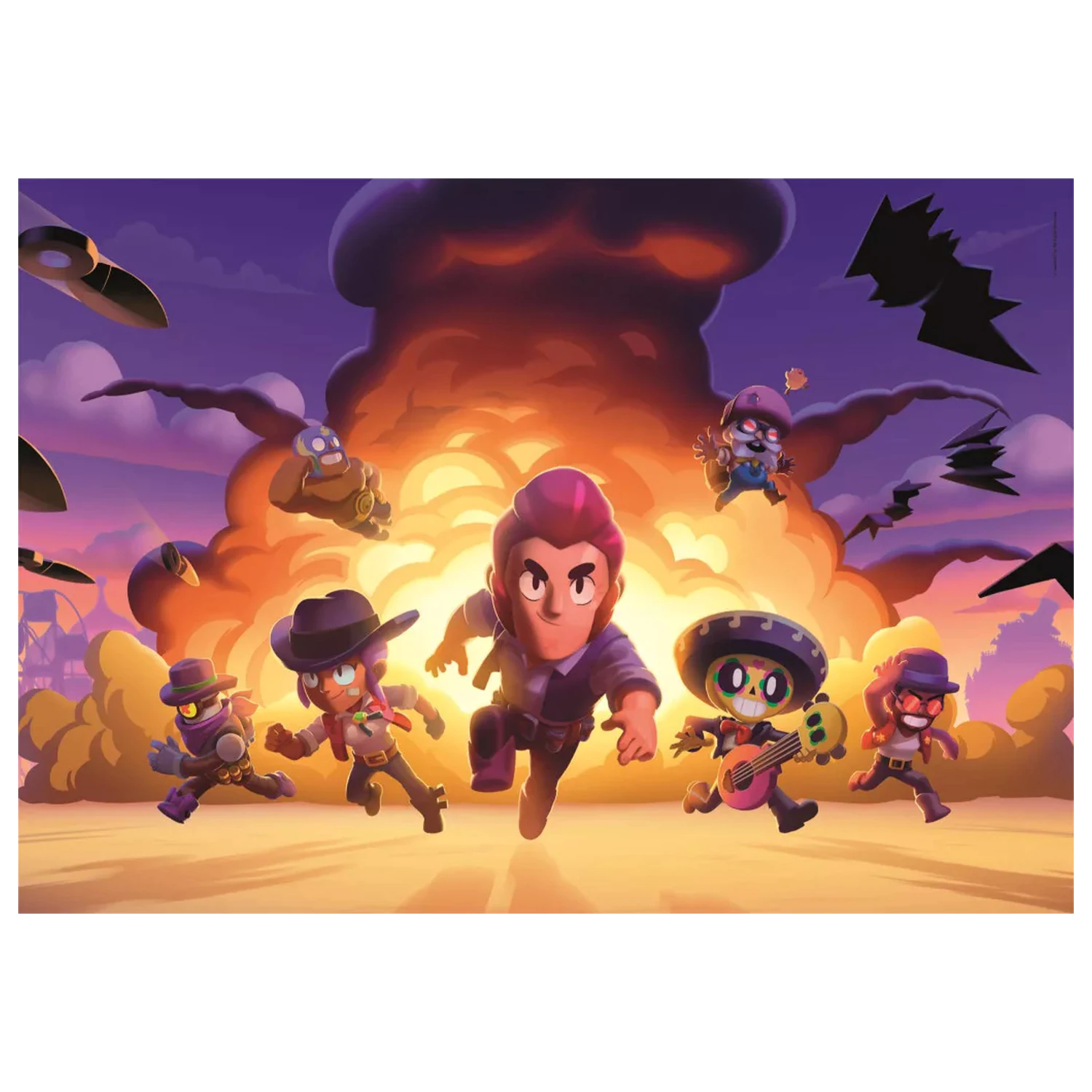 Brawl Stars Wild Escape 180dílné puzzle fotografii produktu