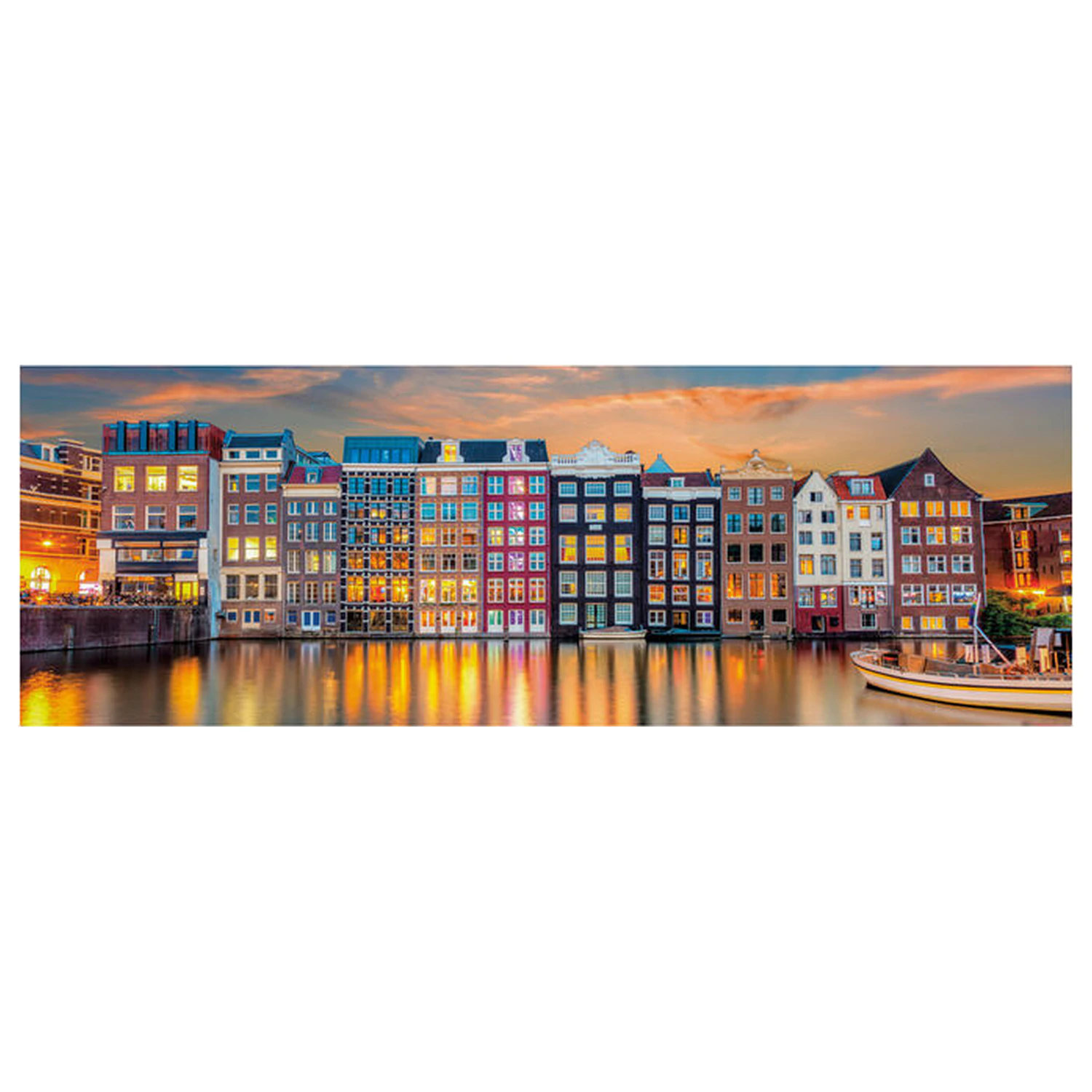 Bright Amsterdam puzzle 1000 ks fotografii produktu