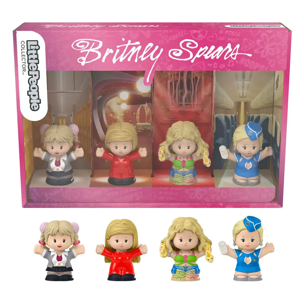 Britney Spears Fisher-Price Little People Collector Mini figurky 4-Pack 7 cm fotografii produktu