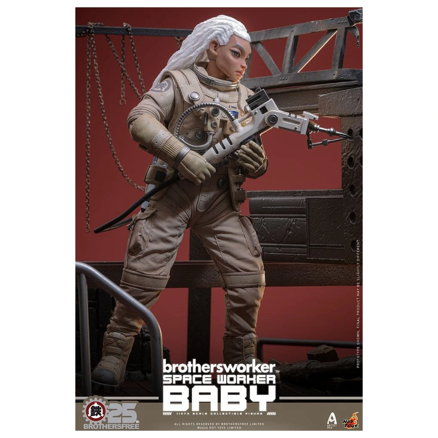 Brothersfree 1/6 akční figurka Space Worker Baby (Brothersfree 25th Version) 28 cm fotografii produktu