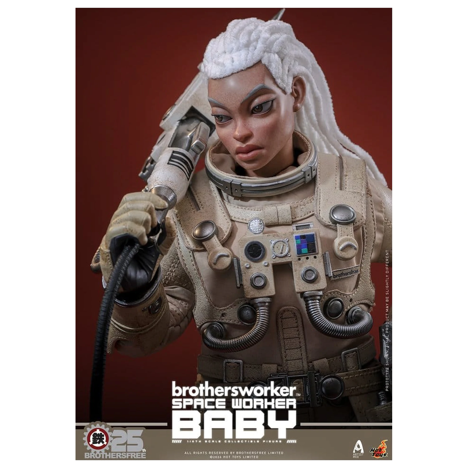 Brothersfree 1/6 akční figurka Space Worker Baby (Brothersfree 25th Version) 28 cm fotografii produktu