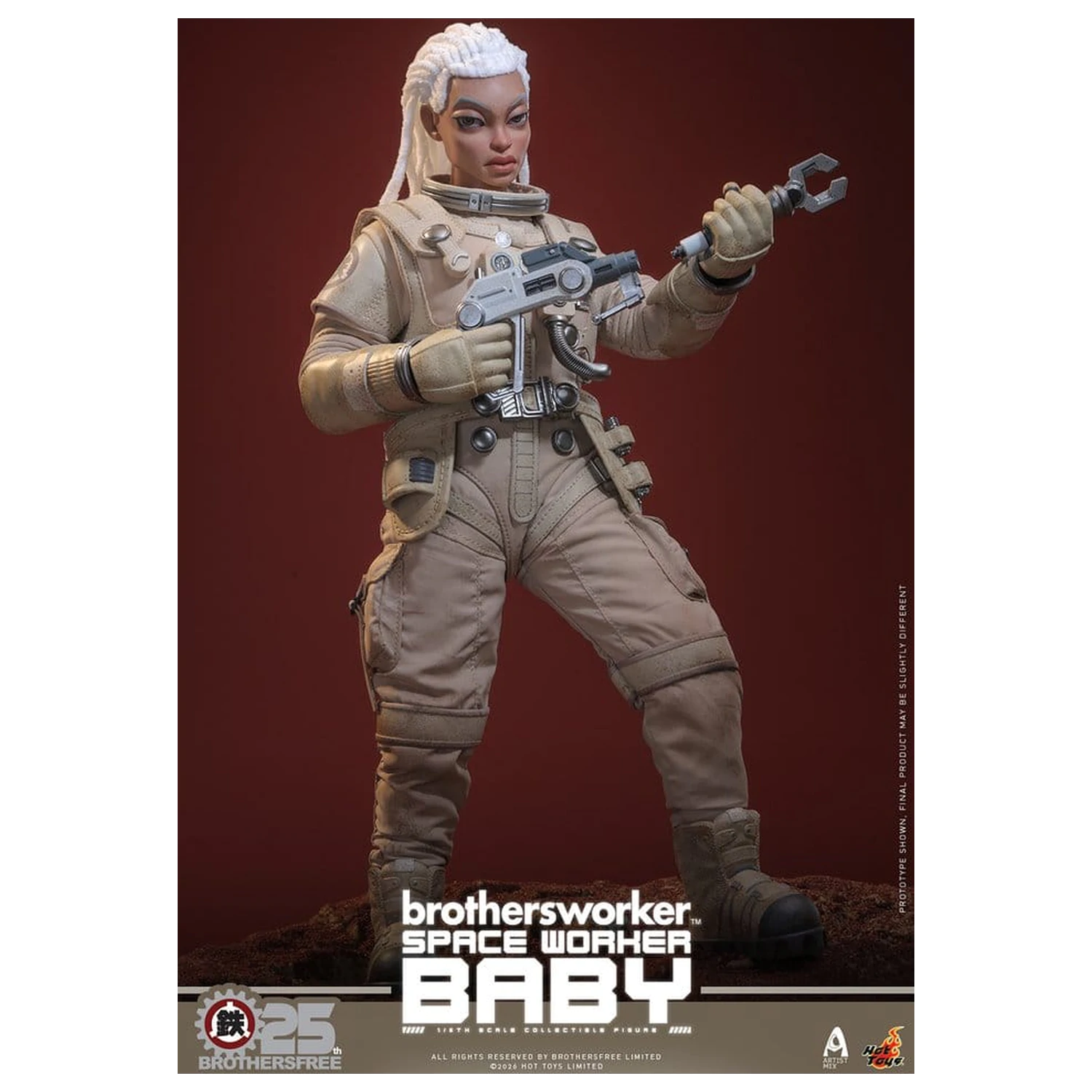 Brothersfree 1/6 akční figurka Space Worker Baby (Brothersfree 25th Version) 28 cm fotografii produktu