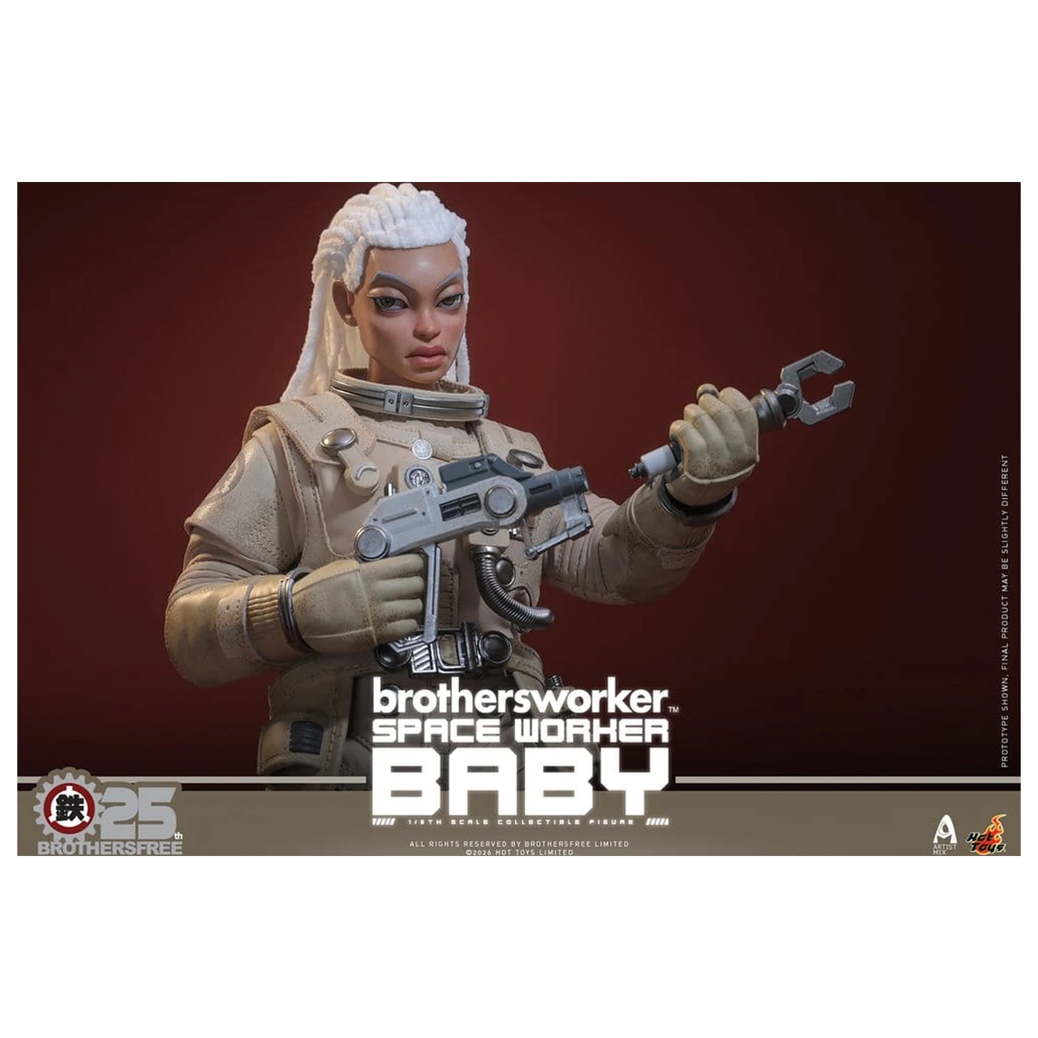 Brothersfree 1/6 akční figurka Space Worker Baby (Brothersfree 25th Version) 28 cm fotografii produktu