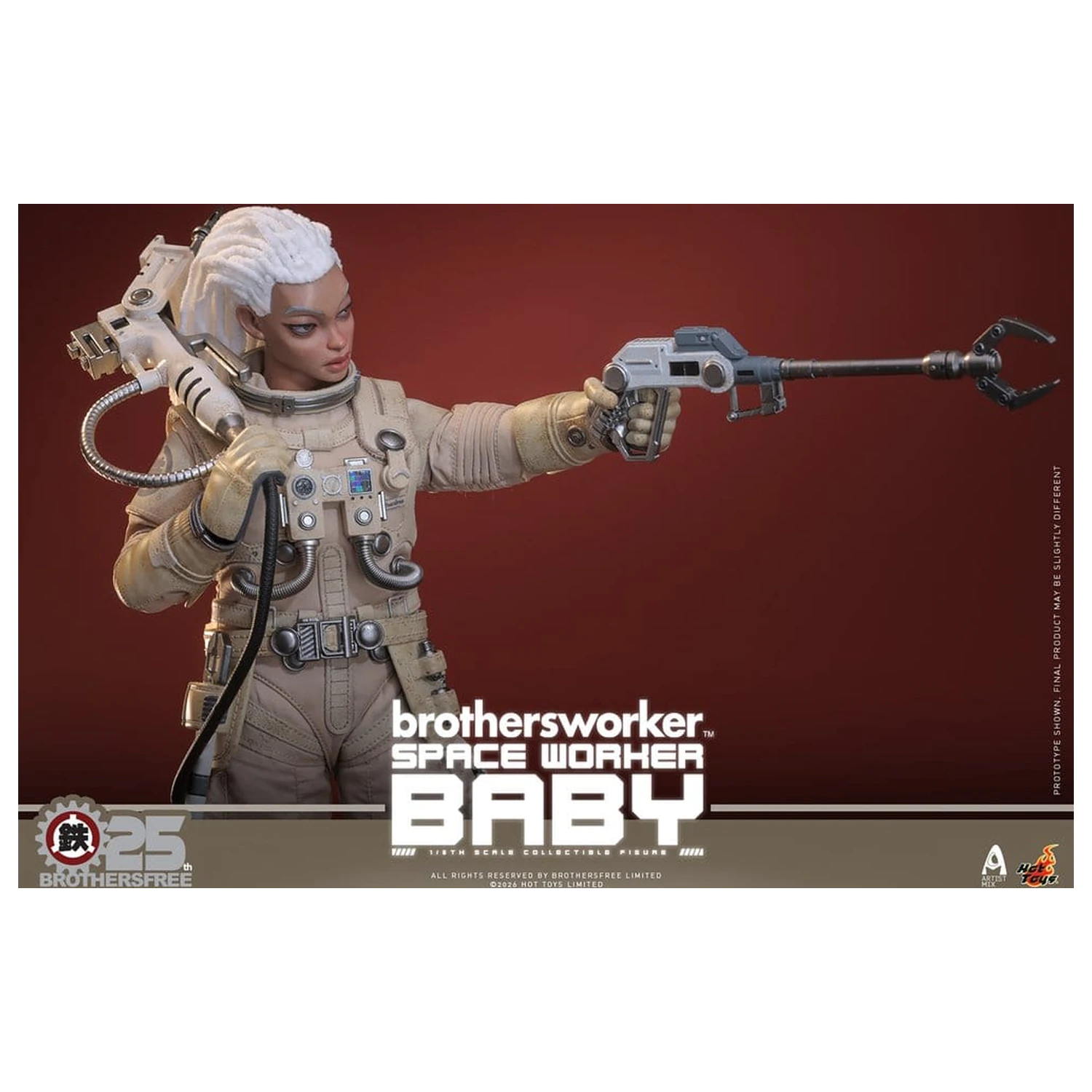 Brothersfree 1/6 akční figurka Space Worker Baby (Brothersfree 25th Version) 28 cm fotografii produktu