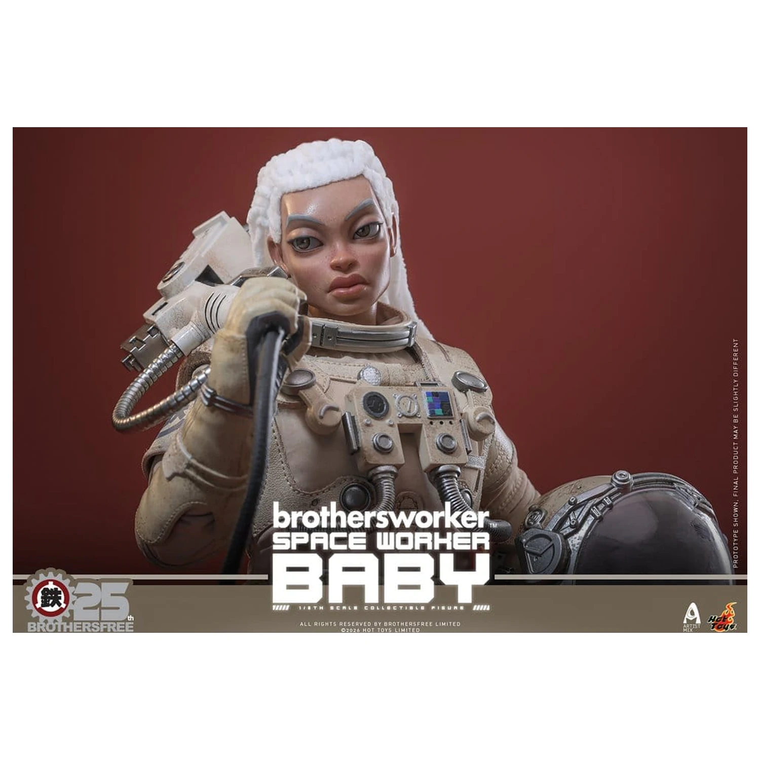 Brothersfree 1/6 akční figurka Space Worker Baby (Brothersfree 25th Version) 28 cm fotografii produktu