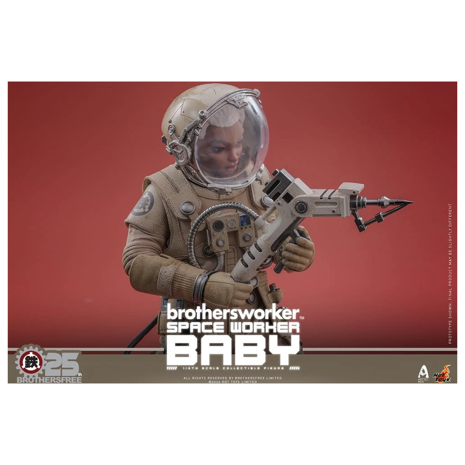 Brothersfree 1/6 akční figurka Space Worker Baby (Brothersfree 25th Version) 28 cm fotografii produktu
