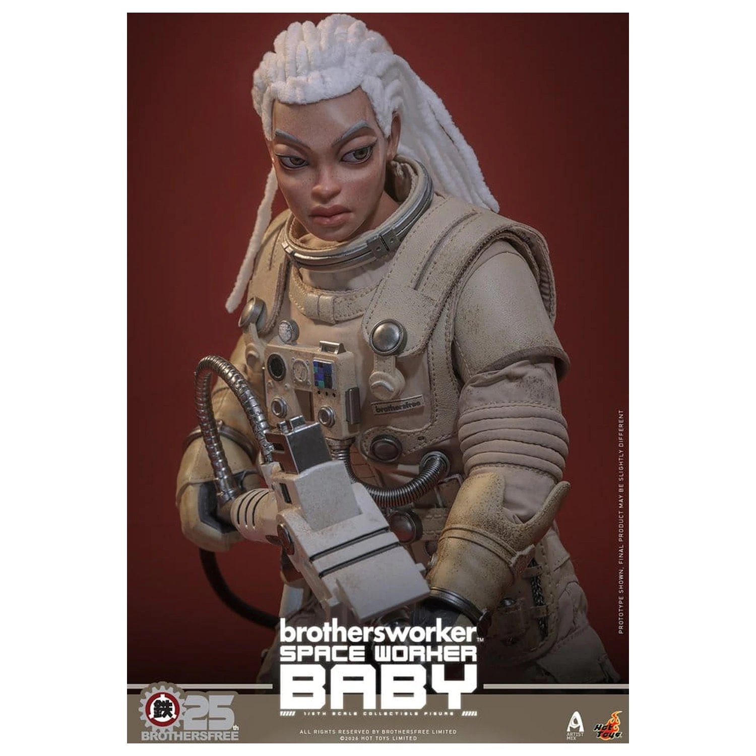 Brothersfree 1/6 akční figurka Space Worker Baby (Brothersfree 25th Version) 28 cm fotografii produktu
