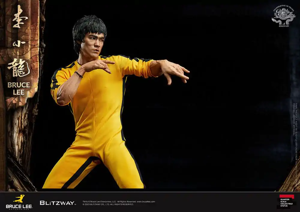 Bruce Lee Statue 1/4 50th Anniversary Tribute 55 cm Socha fotografii produktu