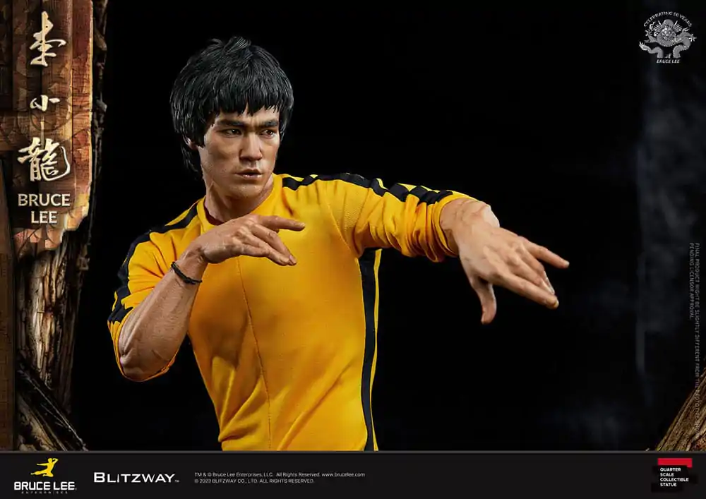 Bruce Lee Statue 1/4 50th Anniversary Tribute 55 cm Socha fotografii produktu