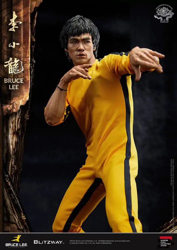 Bruce Lee Statue 1/4 50th Anniversary Tribute 55 cm Socha fotografii produktu