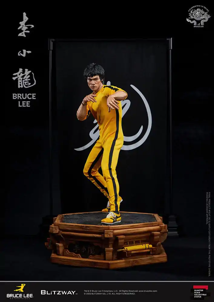 Bruce Lee Statue 1/4 50th Anniversary Tribute 55 cm Socha fotografii produktu