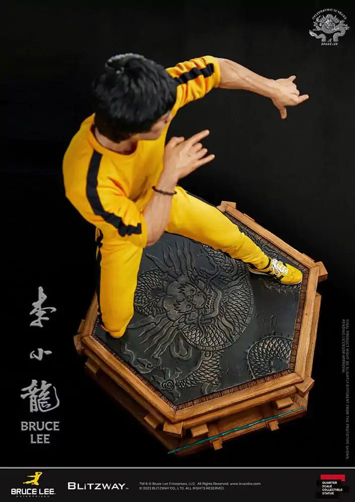Bruce Lee Statue 1/4 50th Anniversary Tribute 55 cm Socha fotografii produktu