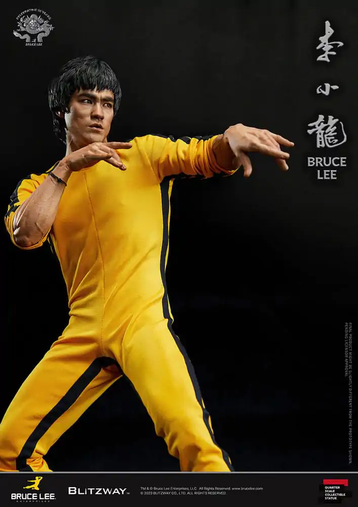 Bruce Lee Statue 1/4 50th Anniversary Tribute 55 cm Socha fotografii produktu