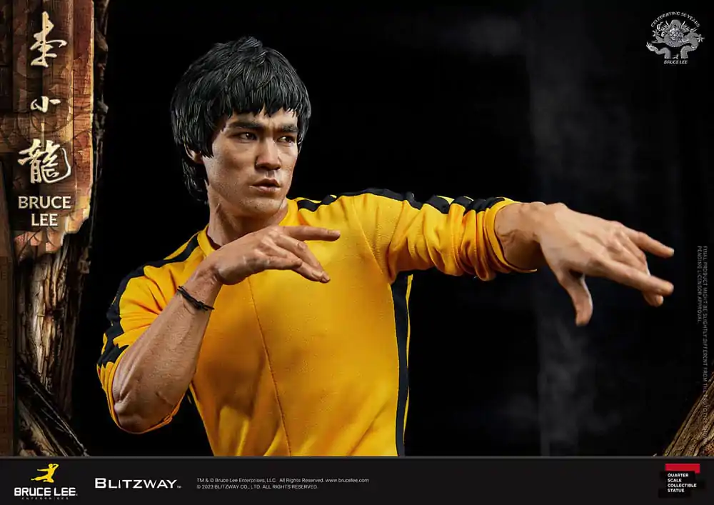 Bruce Lee Statue 1/4 50th Anniversary Tribute 55 cm Socha fotografii produktu