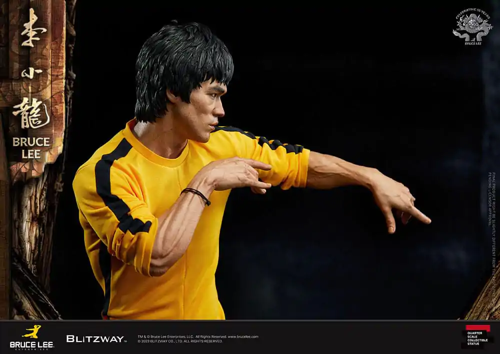 Bruce Lee Statue 1/4 50th Anniversary Tribute 55 cm Socha fotografii produktu