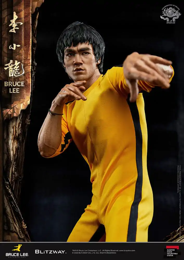 Bruce Lee Statue 1/4 50th Anniversary Tribute 55 cm Socha fotografii produktu
