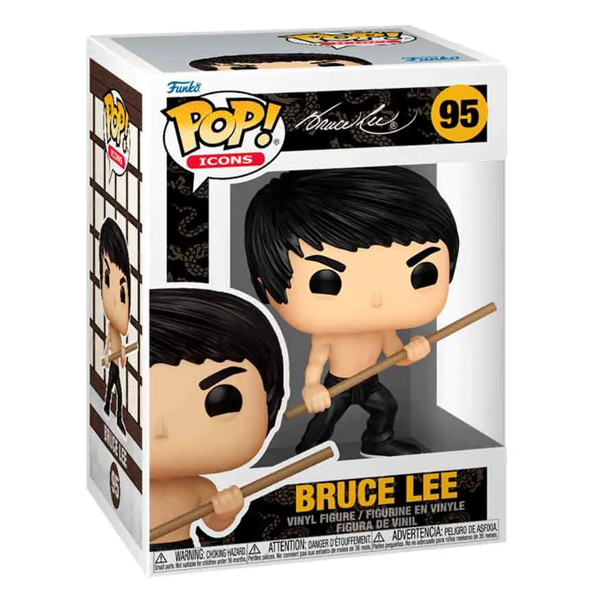 Bruce Lee Funko POP! Icons Vinylová figurka Bruce Lee(dynamic) 9 cm fotografii produktu