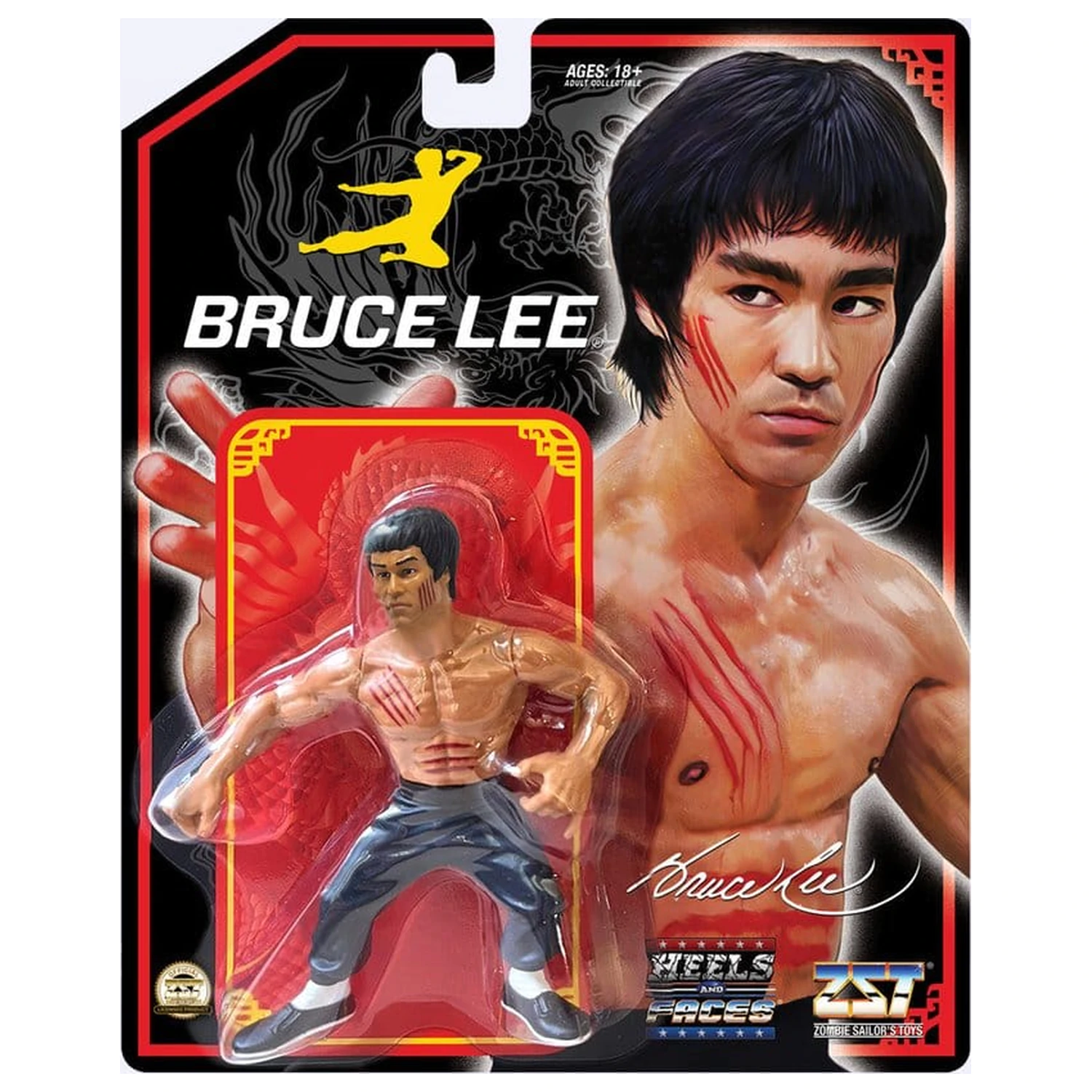 Bruce Lee Zombie Sailor's Toys akční figurka (krvavá) 11 cm fotografii produktu