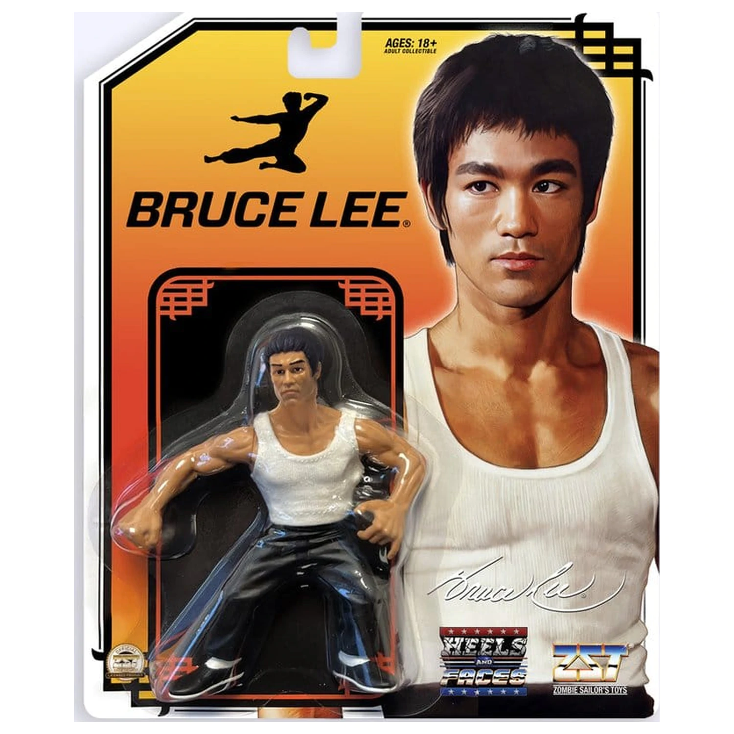 Bruce Lee Zombie Sailor's Toys Akční figurka (Dragon) White Tank Top 11 cm fotografii produktu