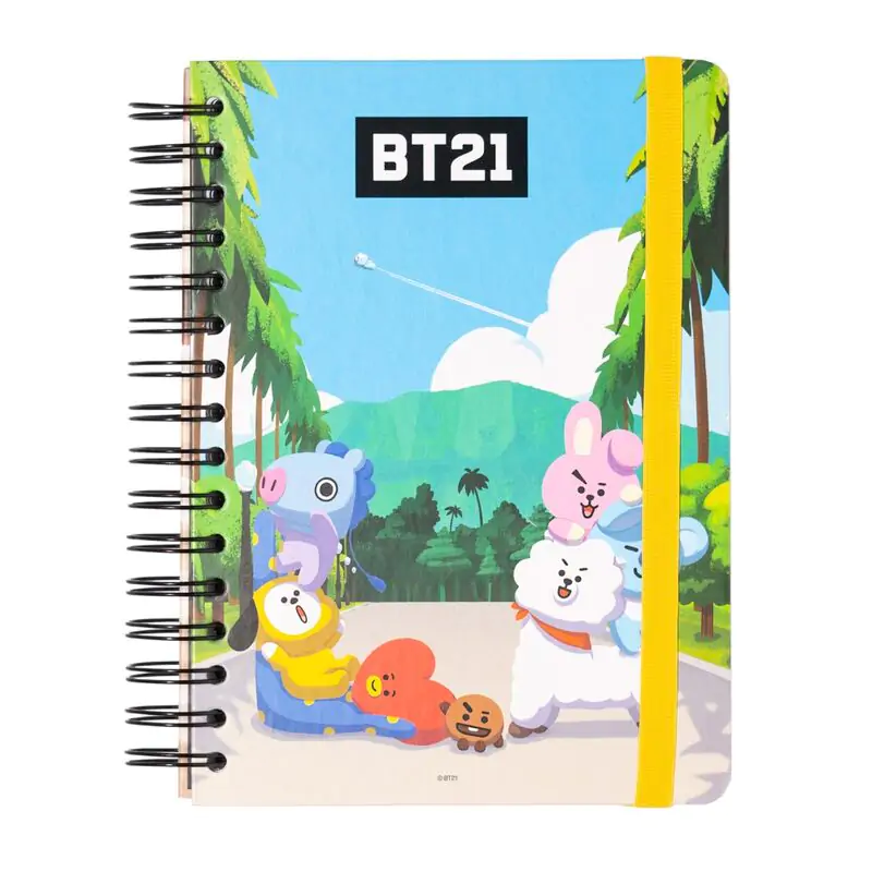 BT21 A5 zápisník fotografii produktu