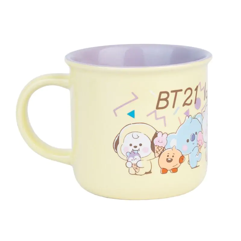 BT21 prémiový hrnek na zmrzlinu fotografii produktu