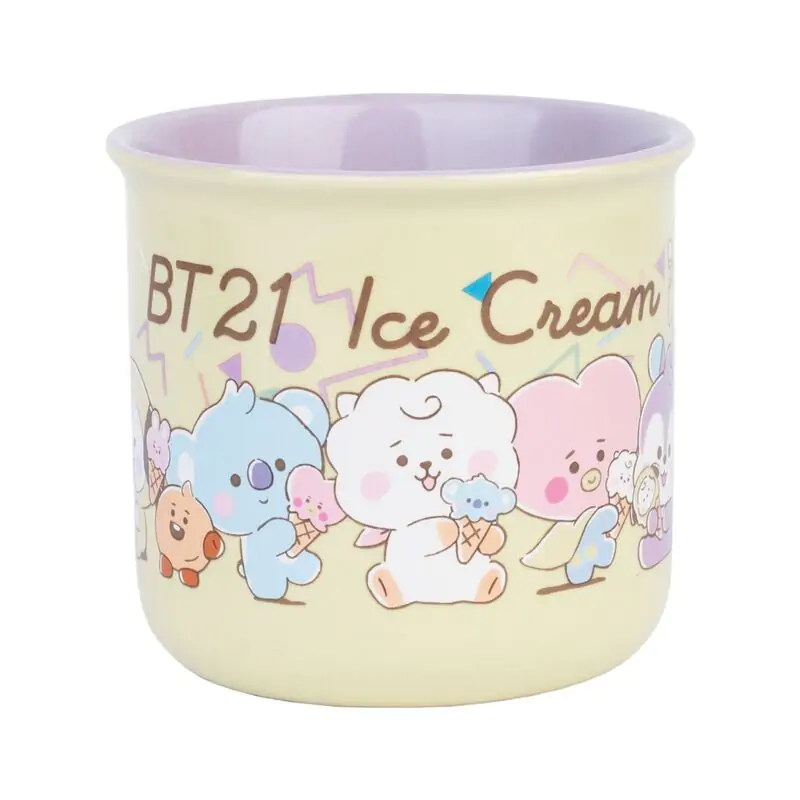 BT21 prémiový hrnek na zmrzlinu fotografii produktu