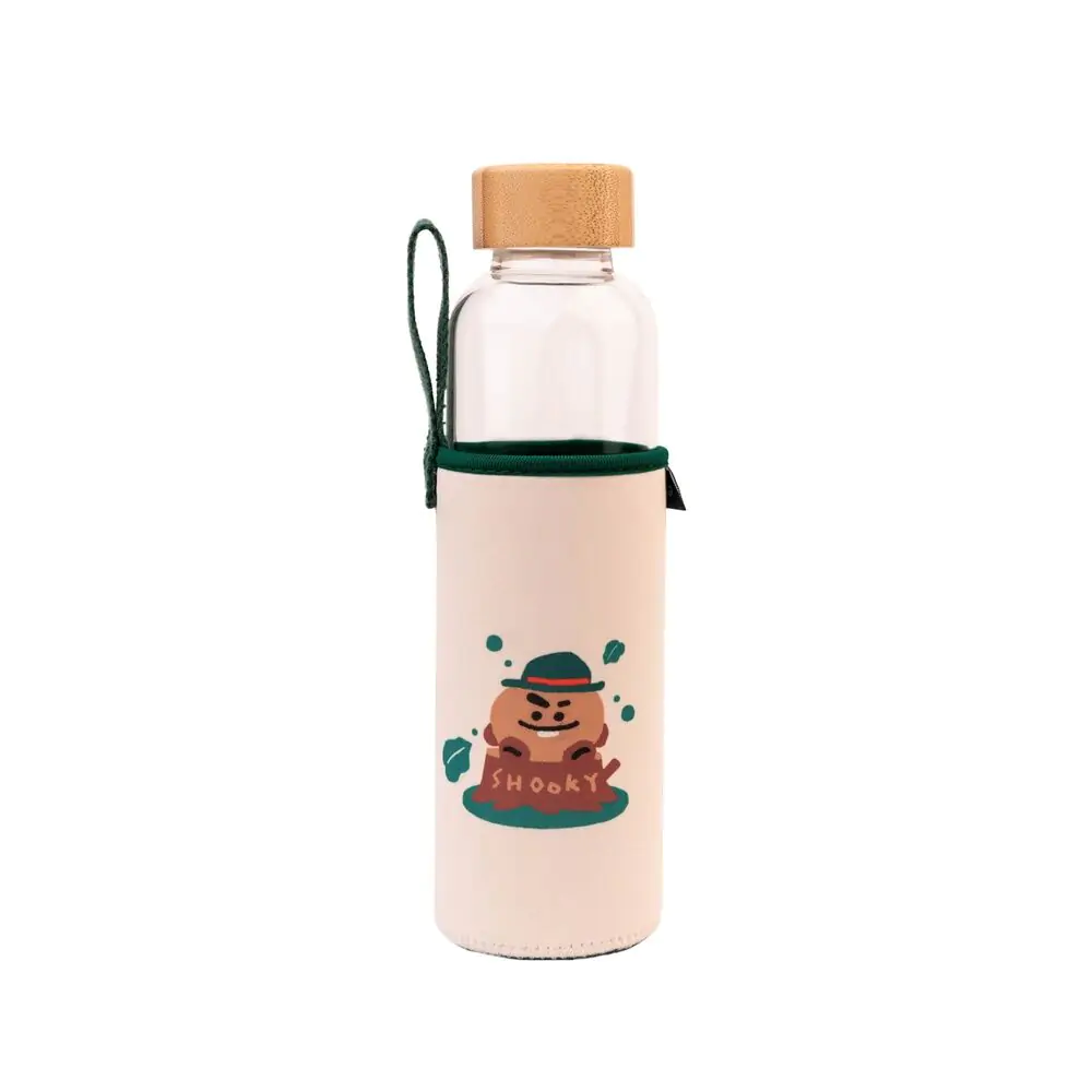 BT21 Shooky skleněná láhev 500 ml fotografii produktu