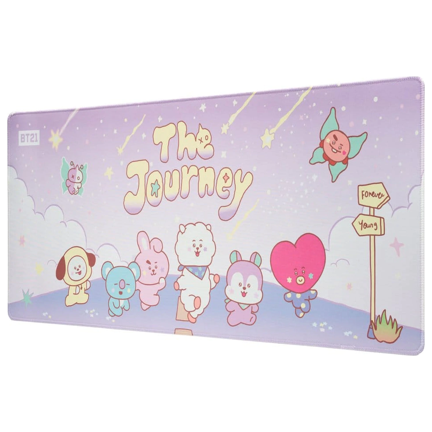 BT21 XL Podložka pod myš The Journey 80 x 35 cm fotografii produktu