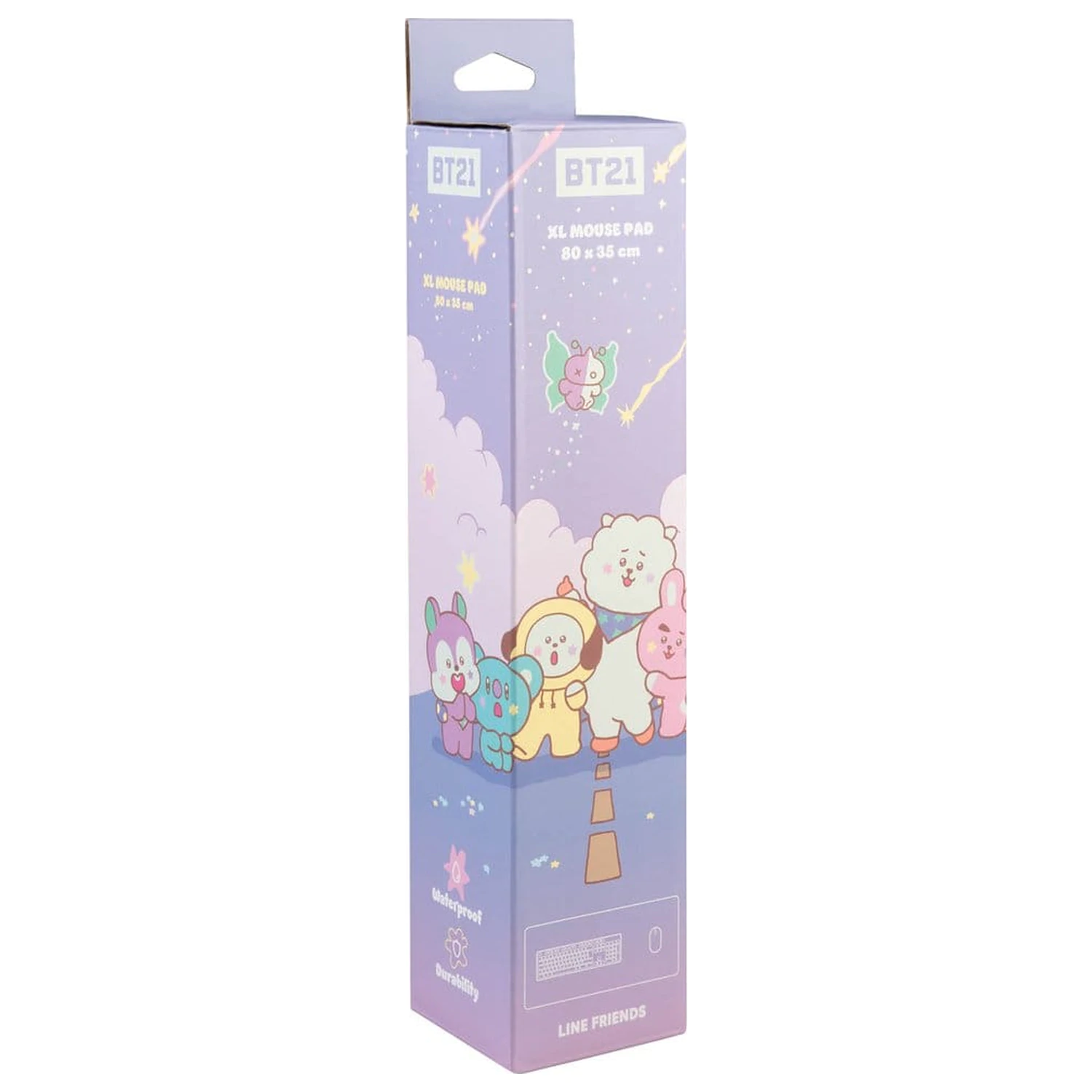 BT21 XL Podložka pod myš The Journey 80 x 35 cm fotografii produktu