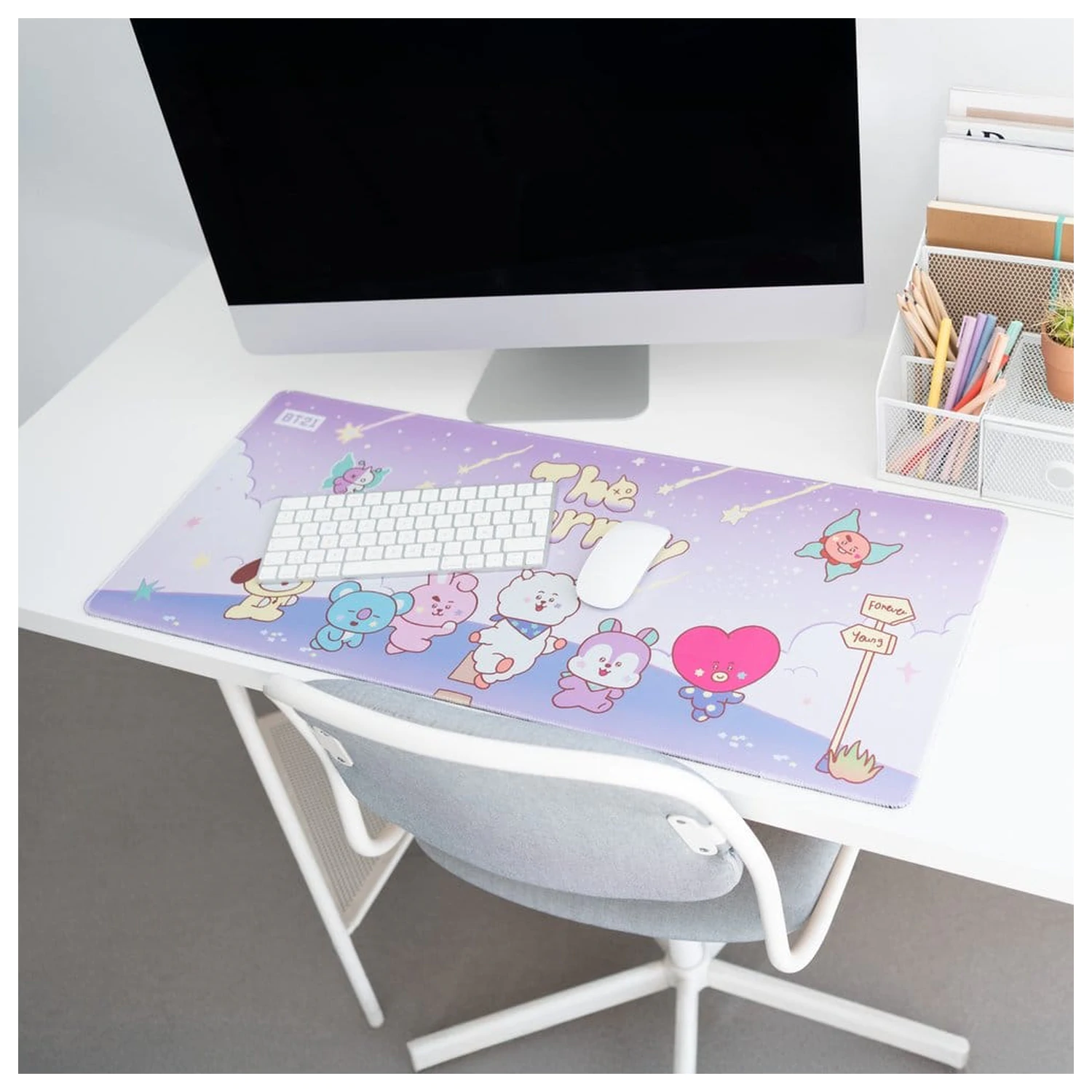 BT21 XL Podložka pod myš The Journey 80 x 35 cm fotografii produktu