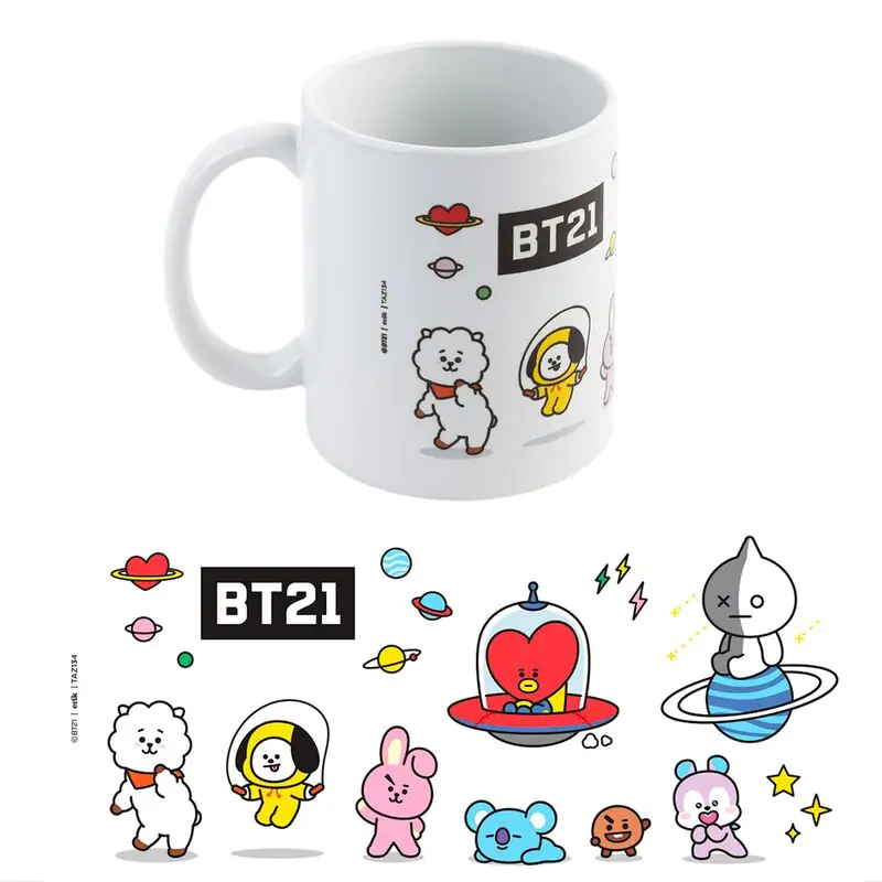 BT21 Universtar hrnek 330 ml fotografii produktu