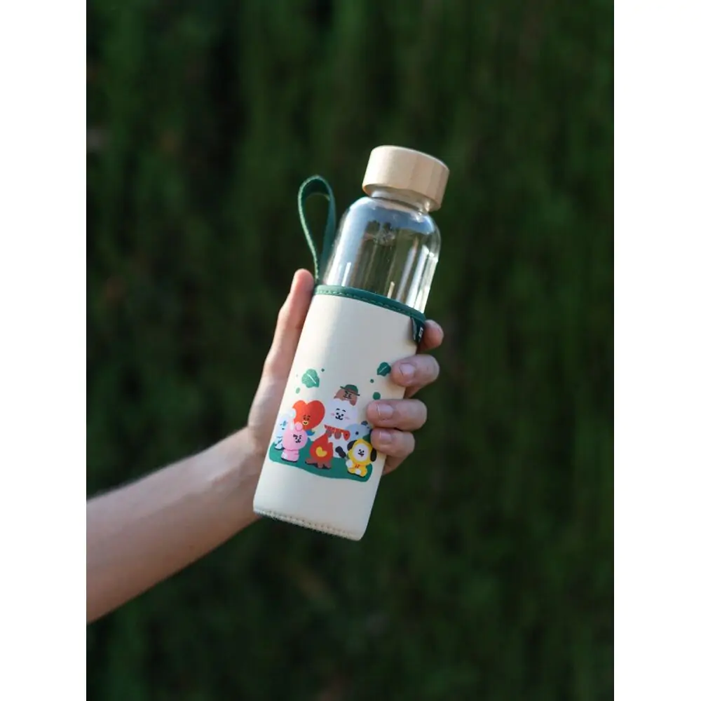 BT21 skleněná láhev 500 ml fotografii produktu