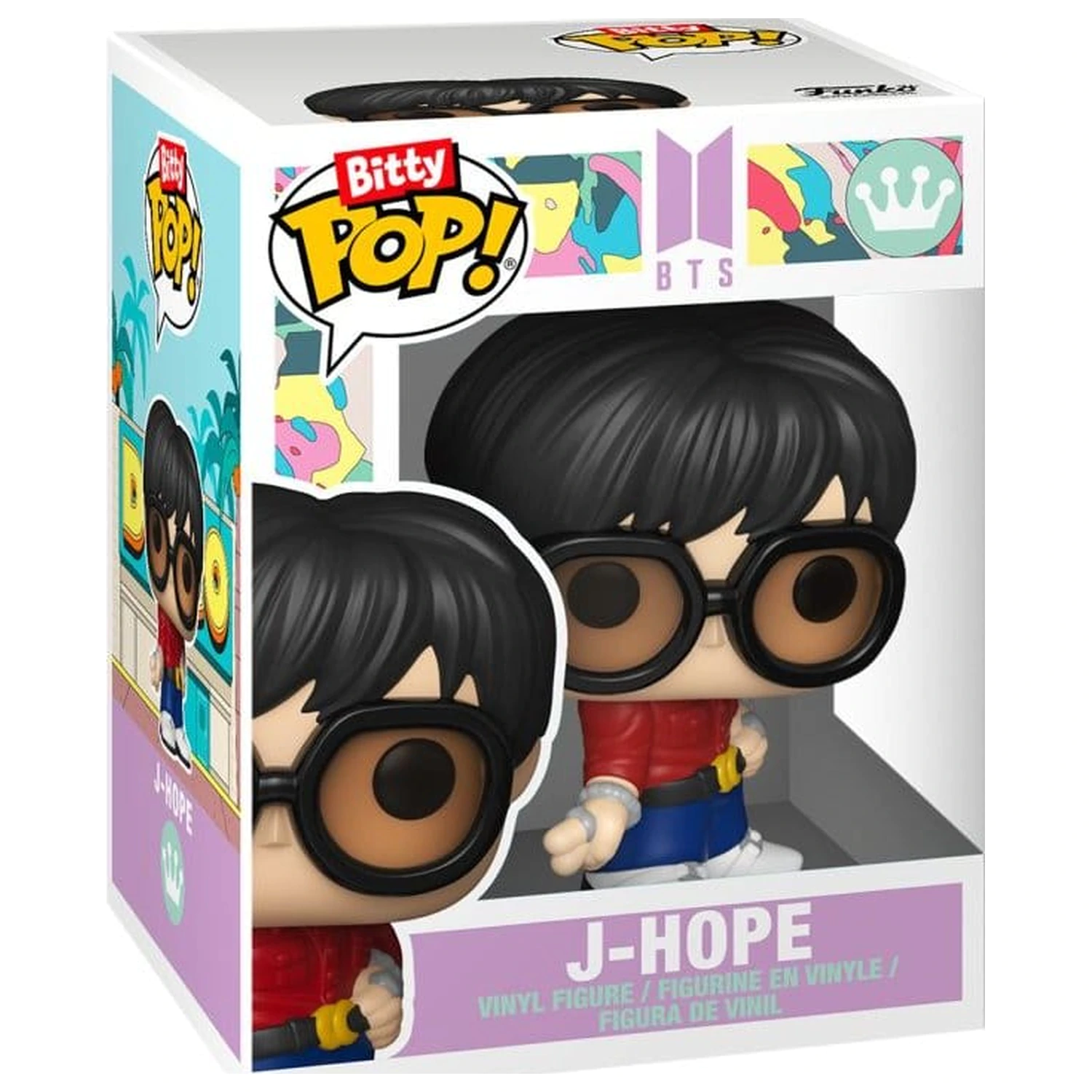 BTS Bitty Funko POP! Stages Vinyl figurka J-Hope (Dynamite) 2,5 cm fotografii produktu