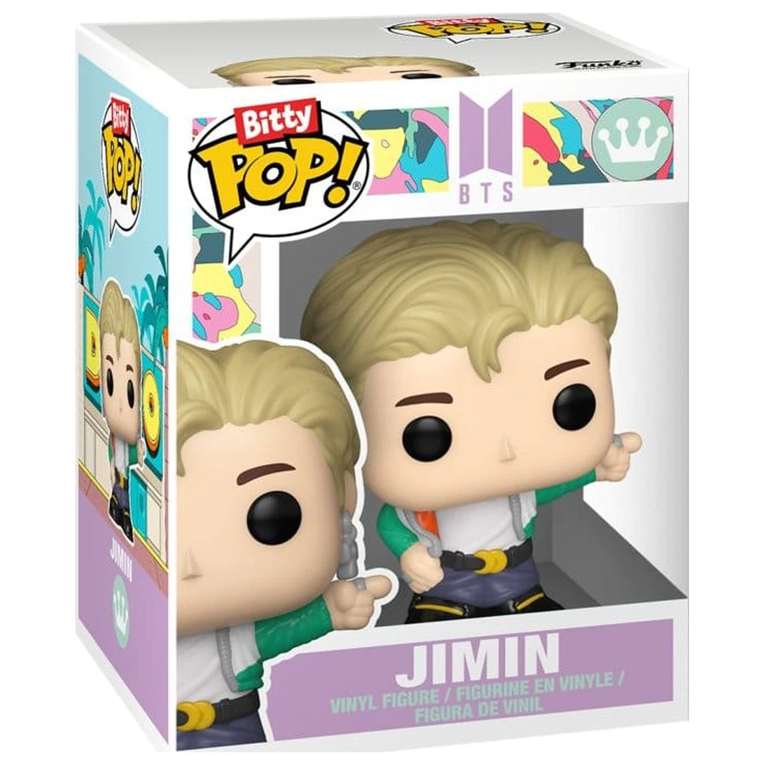 BTS Bitty Funko POP! Stages Vinylová figurka Jimin (Dynamite) 2,5 cm fotografii produktu