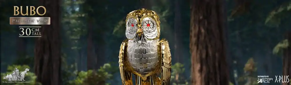Bubo the Mechanical Owl Soft Vinyl Statue Ray Harryhausen's Bubo Chrome Ver. 30 cm - Měkká vinylová soška fotografii produktu