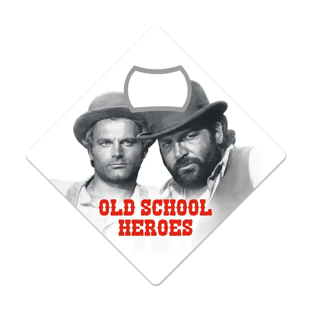 Bud Spencer & Terence Hill Otvírák na Láhve Magnet na Lednici Old School Heroes fotografii produktu